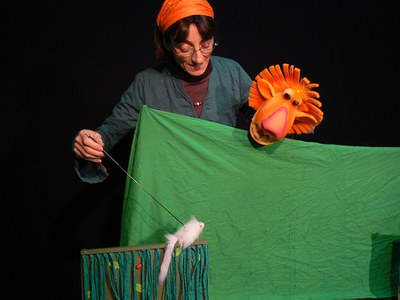 12a Mostra Internacional de Titelles: Espectacle -"El lleó no em fa por"-.