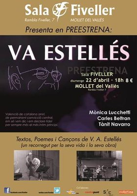 L'actriu i directora Mònica Lucchetti preestrena a la Sala Fiveller el seu nou espectacle: "V A ESTELLÉS".