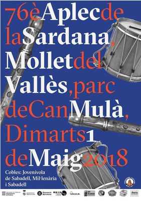  76è Aplec de la sardana amb les Cobles Jovenívola de Sabadell, Mil·lenària i Sabadell.