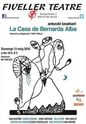 Teatre a la Fiveller: "La Casa de Bernarda Alba" de Federico García Lorca.