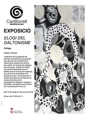 Exposició: "Elogi del Daltonisme" Collage.