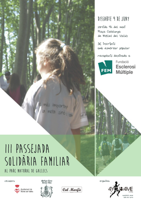 III Passejada Solidària Familiar : Recorregut per Gallecs .