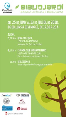 Bibliojardí: Cloenda Club Endrapallibres.
