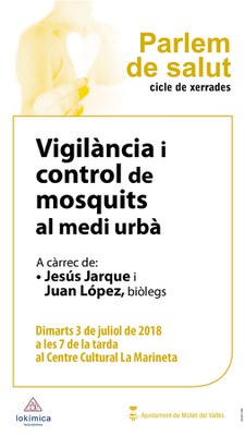 Parlem de salut: Vigilància i control de mosquits al medi urbà.