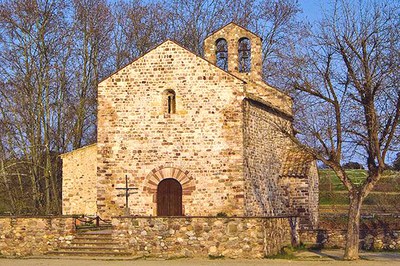 Església de Santa Maria de Gallecs.