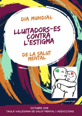 Dia Mundial de la Salut Mental: Exposició de llibres relacionats amb la salut mental.