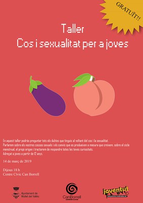 Taller: Cos i sexualitat per a joves, a càrrec d'Associació Gogara.