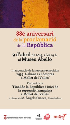 Commemoració del 88è aniversari de la proclamació de la II República.