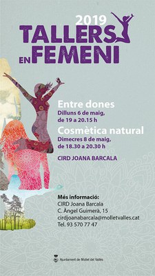 Taller: Cosmètica natural.