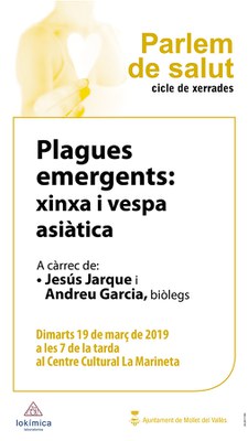 Parlem de salut. Plagues emergents: xinxa i vespa asiàtica.