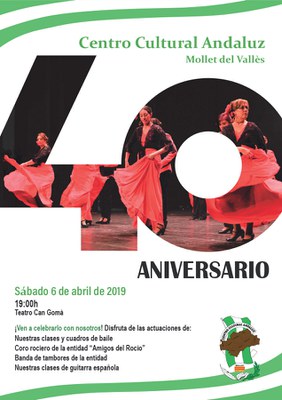 40 Aniversari del Centro Cultural Andaluz.