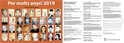 Per Molts Anys 2019: Espectacle, "Bruixeria musical", del grup de playback de l'Associació de Jubilats i Pensionistes de Can Pantiquet.