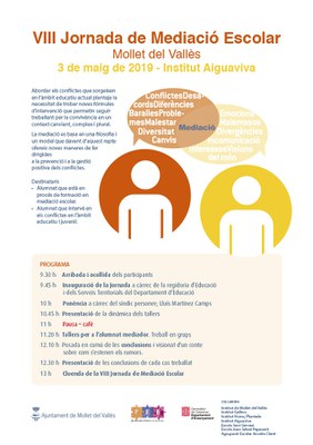 VIII Jornada de Mediació Escolar .