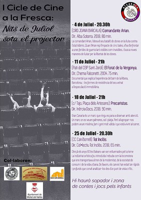 I Cicle de Cinema a la Fresca: "Precaristas".
