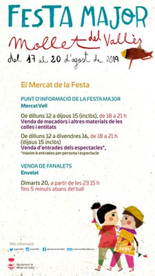 Festa Major 2019: Venda de fanalets .