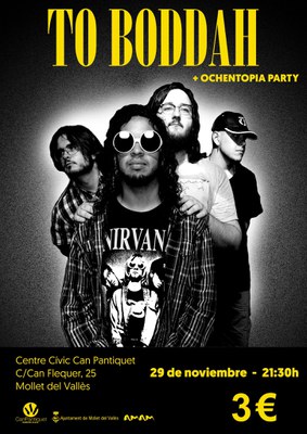 Concert de música dels 80 i 90 amb els grups The Boddath i Ochentopía.