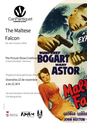 The Picture Show Cineforum: "The Maltese Falcon" de John Huston (1941).
