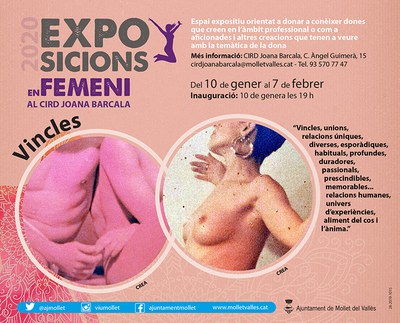 Exposició en Femení: "Vincles".