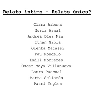 Relats intims reltas unics aux