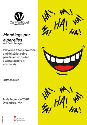 Espectacle de Monòlegs per a parelles amb David Barragan.