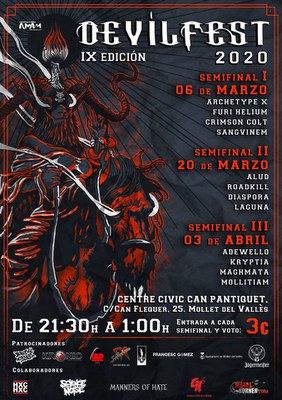 IX Edició Devilfest 2020: Semifinal I .