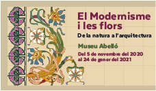 Exposició 'El modernisme i les flors. De la natura a l'arquitectura'.