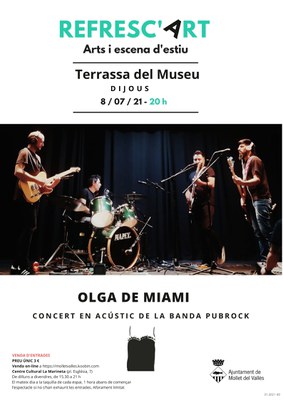 REFRESC'ART: OLGA DE MIAMI - ACÚSTIC.