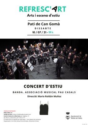 REFRESC'ART: Concert d'Estiu.