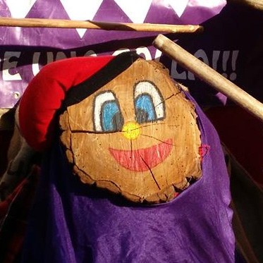 Vine a fer cagar el Tió Morat.