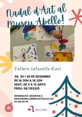 Tallers infantils de Nadal al Museu.