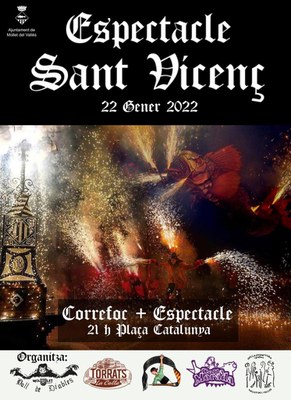 Festa Major de Sant Vicenç: Espectacle de Foc. La Porta de L'infern.