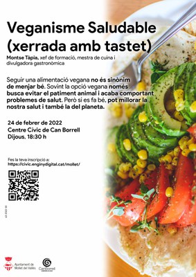 Xerrada: "Veganisme Saludable" .