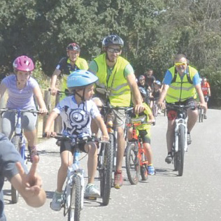 Bicicletada Castellers aux