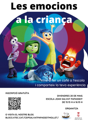 Xerrada: "Les emocions a la criança".