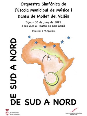 REFRESC'ART: "De Sud a Nord" Concert de l'Orquestra Simfònica de l'Escola Municipal de Música i Dansa de Mollet.