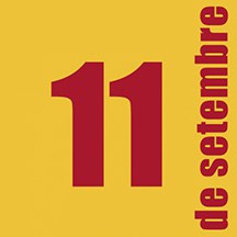 Celebració de l'Onze de Setembre, Diada Nacional de Catalunya.