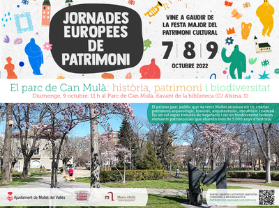 Jornades Europees de Patrimoni 2022: Visita guiada "El parc de Can Mulà: història, patrimoni i biodiversitat".