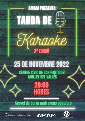 Tarda de Karaoke (3a edició).