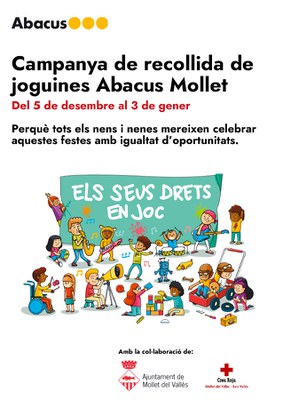 Campanya de recollida de joguines Abacus Mollet.