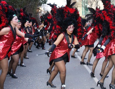 Rua de Carnaval.