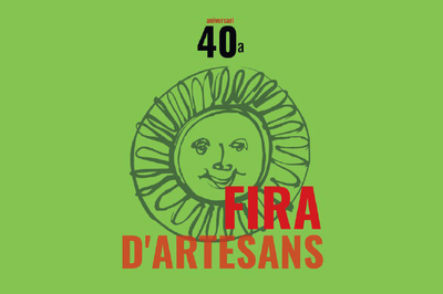 Imatge gràfica de la 40a Fira d'artesans.