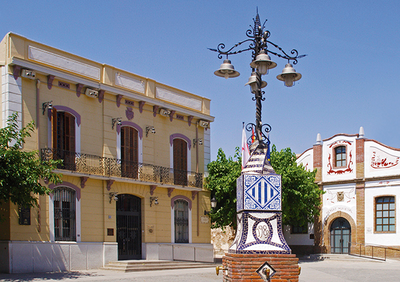 Plaça Prat de la Riba.