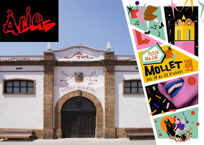 Ball de la gent gran, amb el ball de rams amenitzat pel Duet Ària.