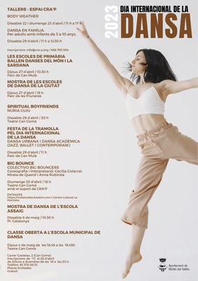 Classe oberta a l'Escola Municipal de Dansa.