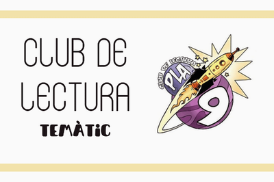 Imatge gràfica del club de lectura Pla 9.