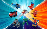 Herois creats amb peces de LEGO