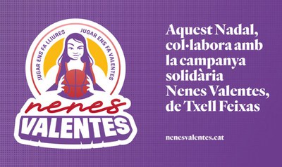 Dia Nenes Valentes, embolicada de regals solidària.