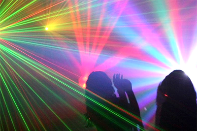 Llums de discoteca.