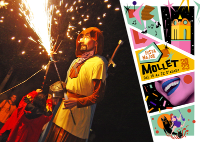 Els Gegants van als focs.