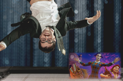 Espectacle de circ Back2Classics de la Cia. Planeta Trampolí.